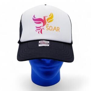 OTTO TRUCKER CAP "Soar" Phoenix Snap Back Mesh Surround Rise From Ashes